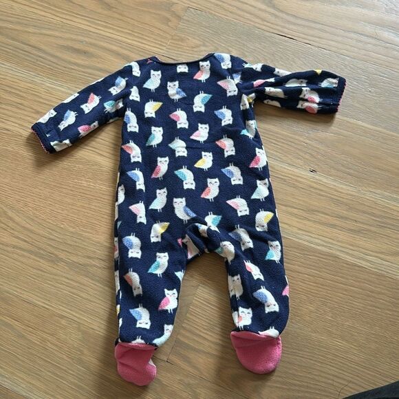 4 micro fleece carters zipper footies NB-3M - Picture 12 of 12